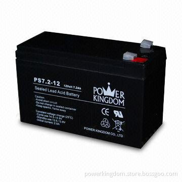 12V 7.2AH Black Solar Battery